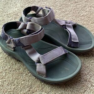 Teva purple hiking sandals